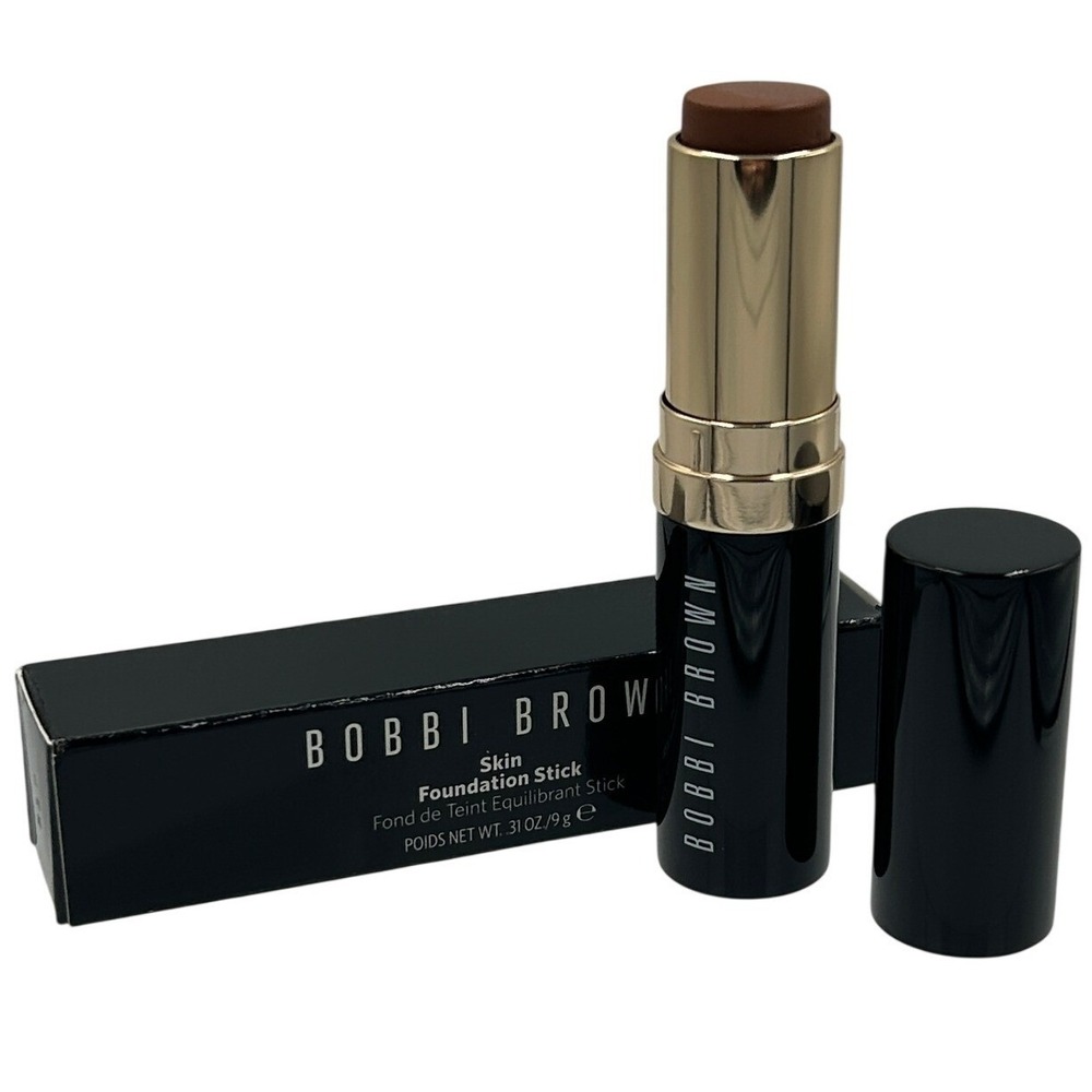 Bobbi‎ Brown Skin Foundation Stick Women 0.31oz Walnut W-098 NEW Full Coverage
